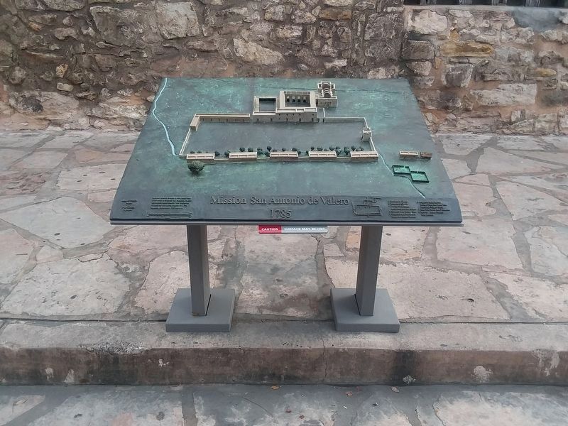 Mission San Antonio de Valero 1785 Marker. Click for full size. Mission San Antonio de Valero 1785 Marker image. Click for full size.