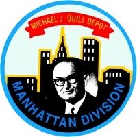 Michael J. Quill Depot patch image. Click for full size.