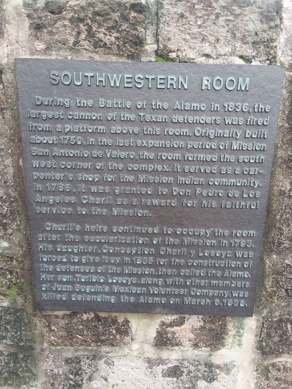 Southwestern Room Marker image. Click for full size.