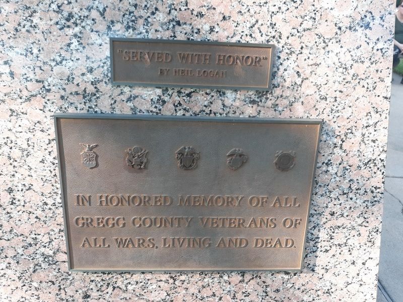 "Served With Honor" Marker image. Click for full size.