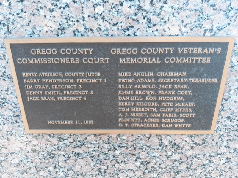 "Served With Honor" dedication tablet. Click for full size. "Served With Honor" dedication tablet image. Click for full size.