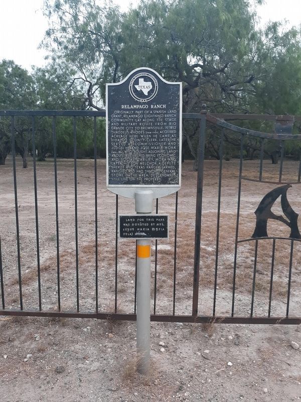 Relampago Ranch Marker image. Click for full size.
