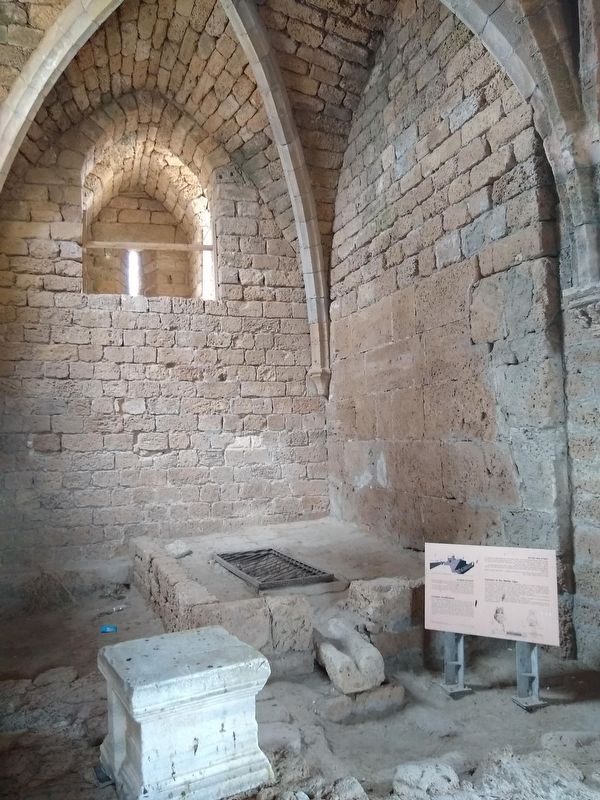 Caesarea in the Middle Ages / Crusader Fortifications Marker. Click for full size. Caesarea in the Middle Ages / Crusader Fortifications Marker image. Click for full size.