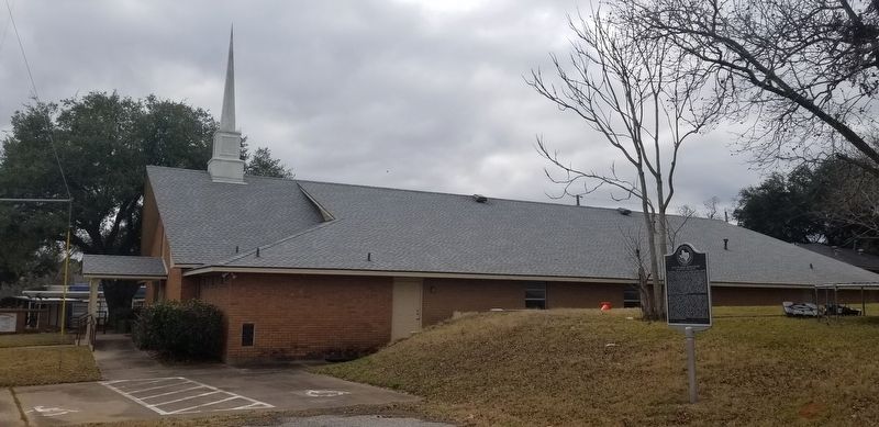 Mount Rose Missionary Baptist Church and Marker image. Click for full size.