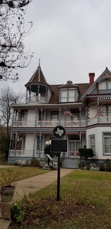 Ross-Carroll House and Marker image. Click for full size.