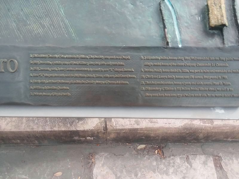 Mission San Antonio de Valero 1793-1835 Marker map key. Click for full size. Mission San Antonio de Valero 1793-1835 Marker map key image. Click for full size.