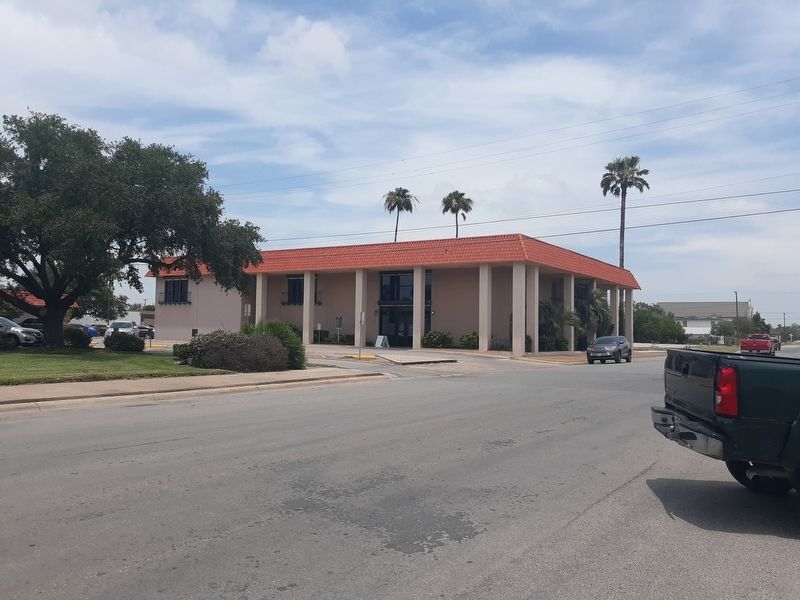 Raymondville State Bank Marker image. Click for full size.