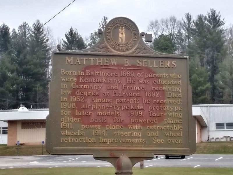 Matthew B. Sellers Marker image. Click for full size.