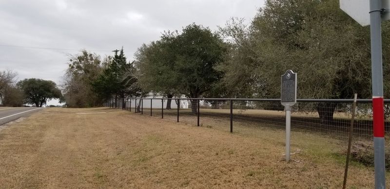 The view of the Site of Mound Hill School Marker. Click for full size. The view of the Site of Mound Hill School Marker image. Click for full size.