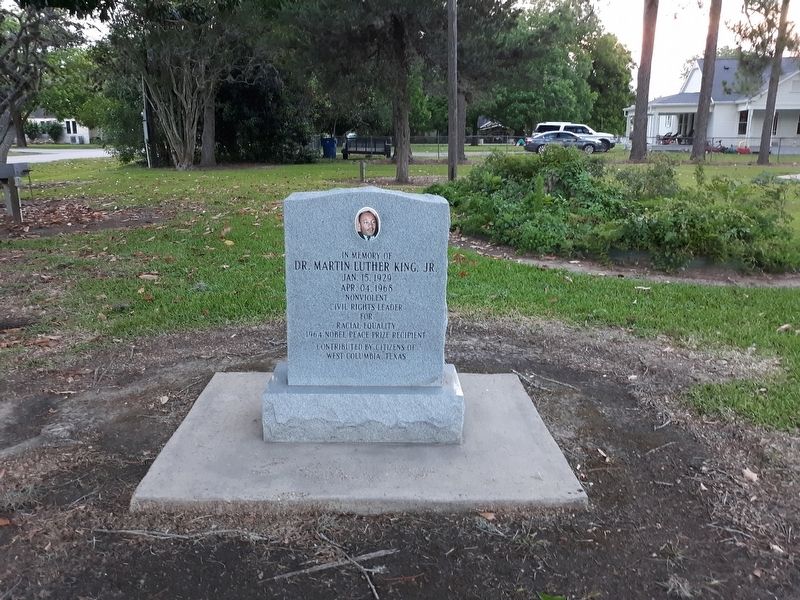 Dr. Martin Luther King, Jr. Marker. Click for full size. Dr. Martin Luther King, Jr. Marker image. Click for full size.