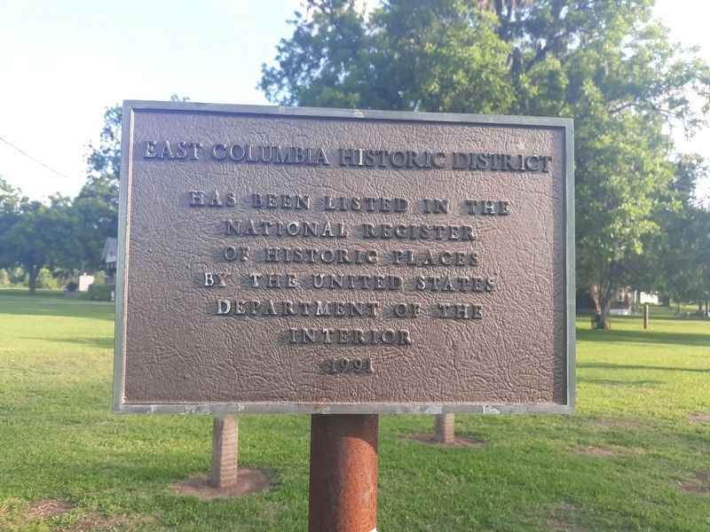 East Columbia Historic District Marker image. Click for full size.