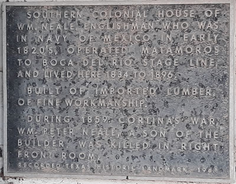 Neale House Marker image. Click for full size.