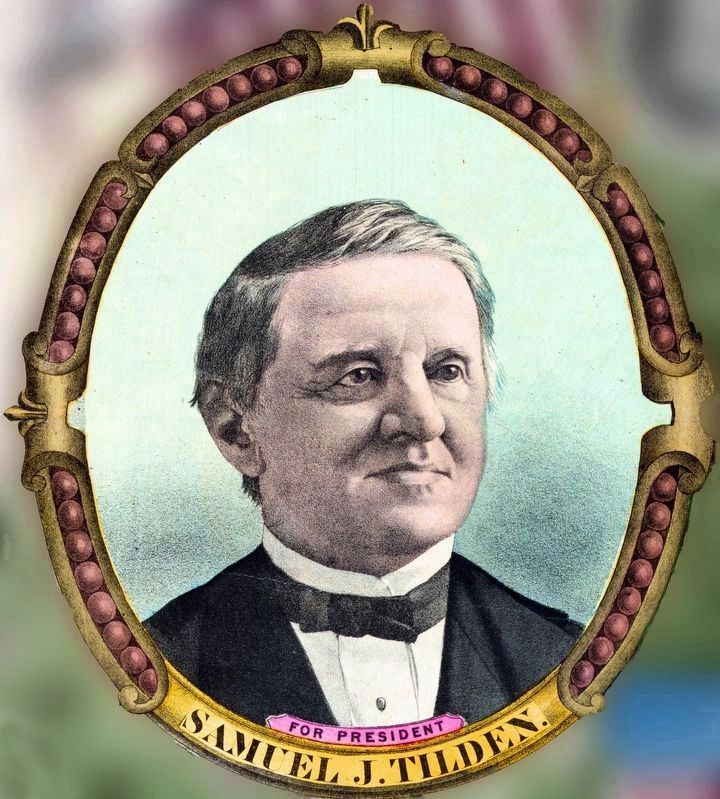Samuel J. Tilden<br>For President image. Click for full size.