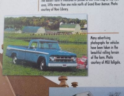 Sharing the Bounty: Novi's Agricultural History at Tollgate Marker — middle right image. Click for full size. Sharing the Bounty: Novi's Agricultural History at Tollgate Marker — middle right image image. Click for full size.