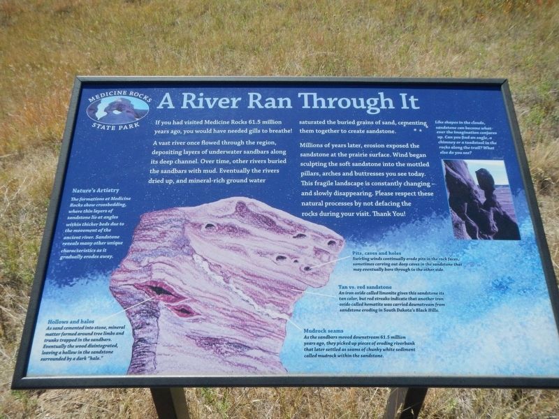 A River Ran Through It Marker image. Click for full size.