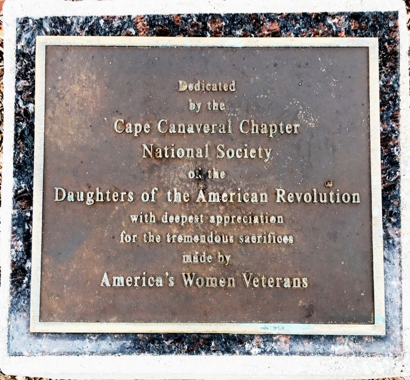 America’s Women Veterans Marker image. Click for full size.