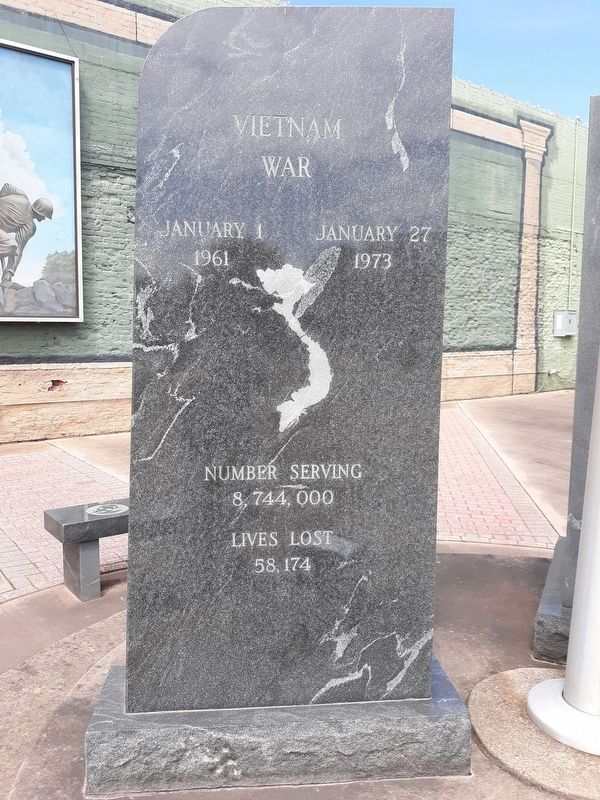 Atlanta Veterans Memorial - Vietnam War. Click for full size. Atlanta Veterans Memorial - Vietnam War image. Click for full size.