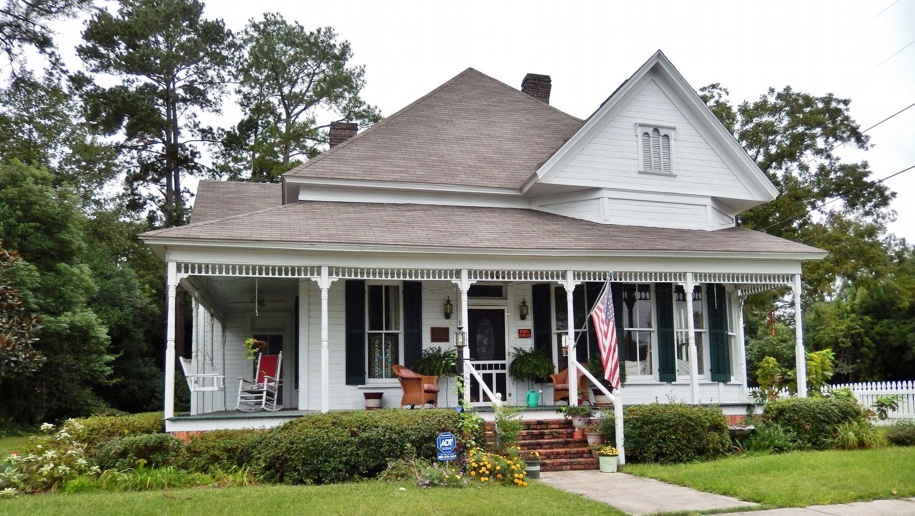 Harrison-Taylor House (<i>east elevation</i>). Click for full size. Harrison-Taylor House (<i>east elevation</i>) image. Click for full size.