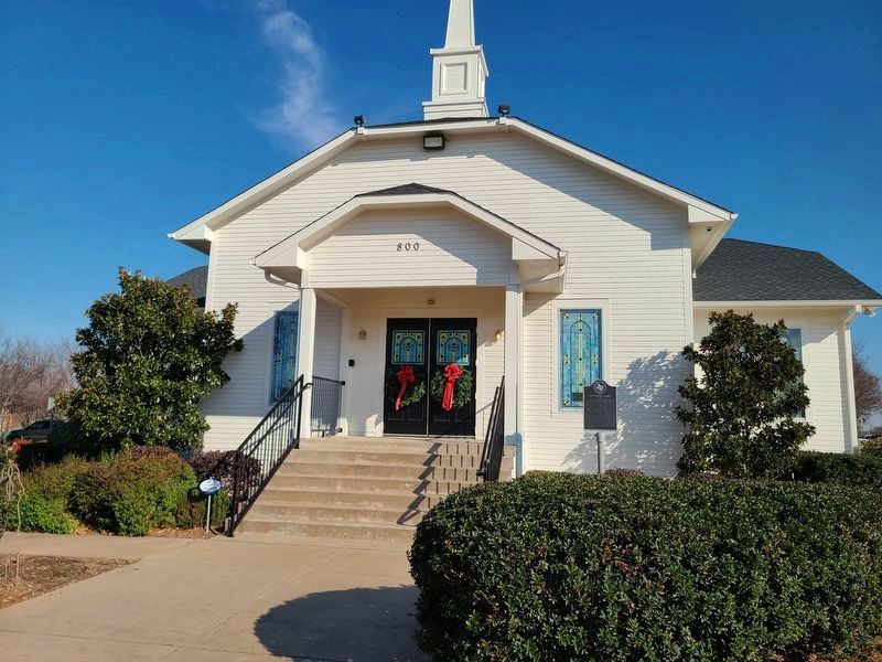 First Baptist Church of Murphy and Marker image. Click for full size.