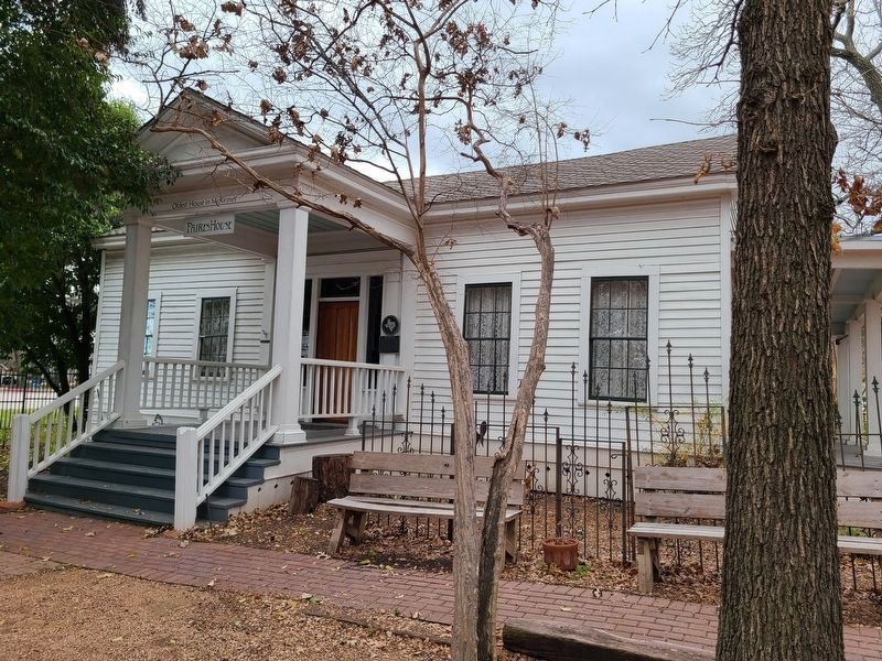 John Faires House and Marker. Click for full size. John Faires House and Marker image. Click for full size.