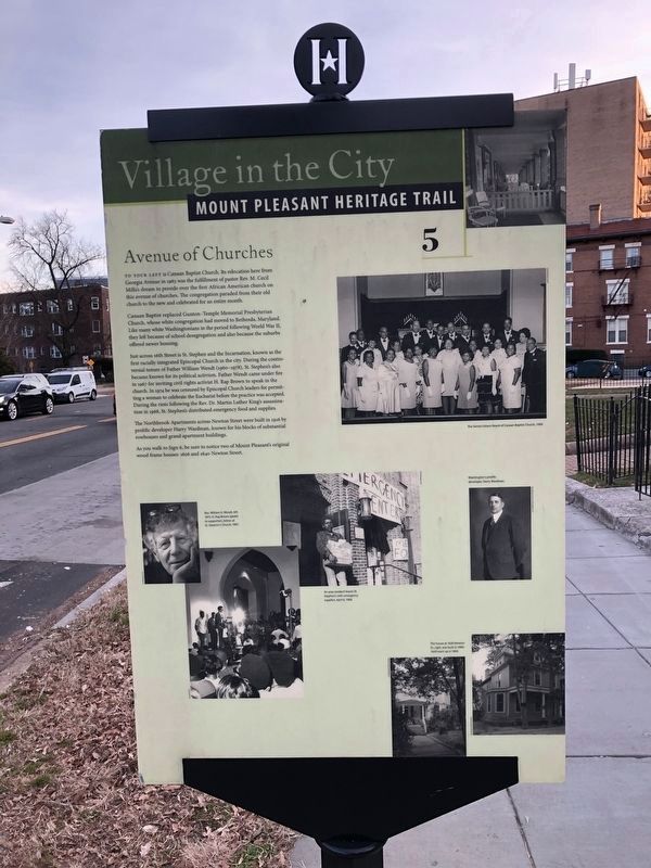Avenue of Churches Marker image. Click for full size.