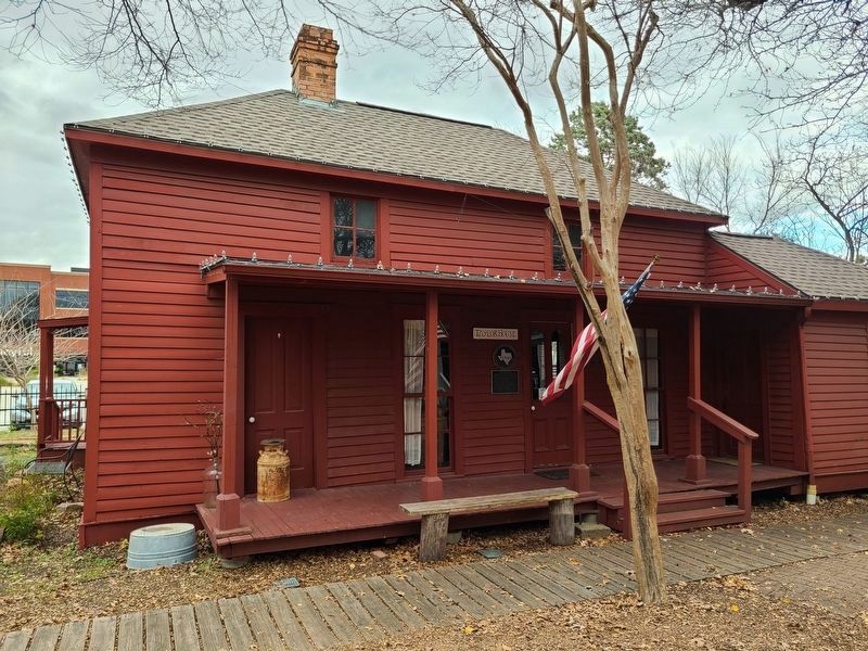 Taylor House and Marker image. Click for full size.
