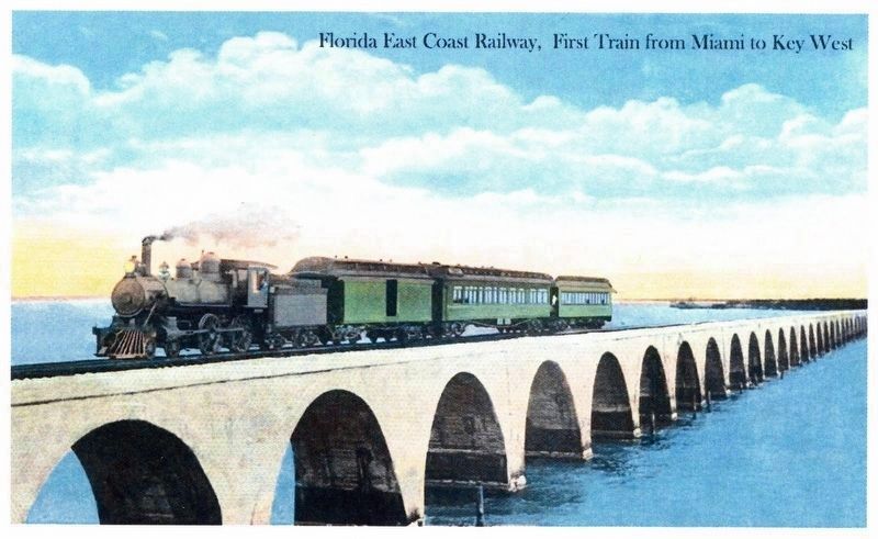 “First Train from Miami to Key West” image. Click for full size.