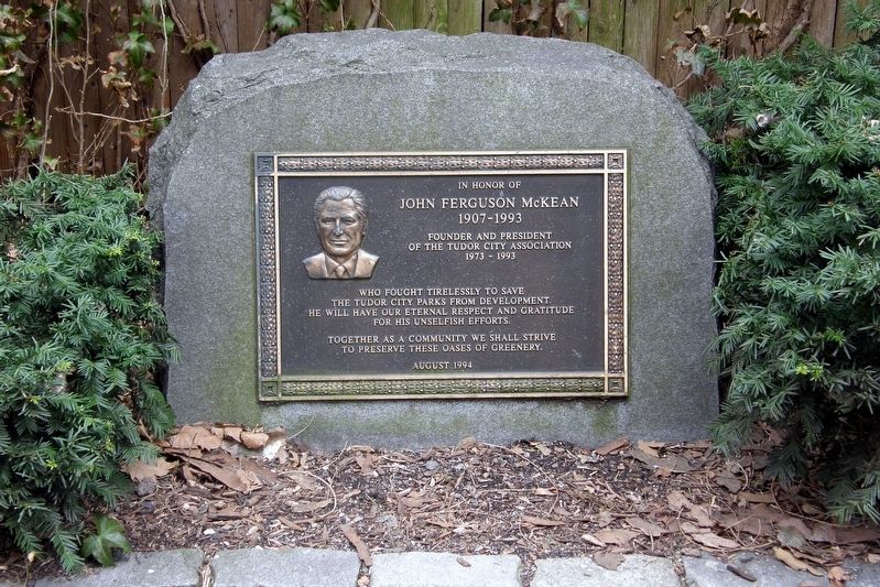 John Ferguson McKean marker. Click for full size. John Ferguson McKean marker image. Click for full size.