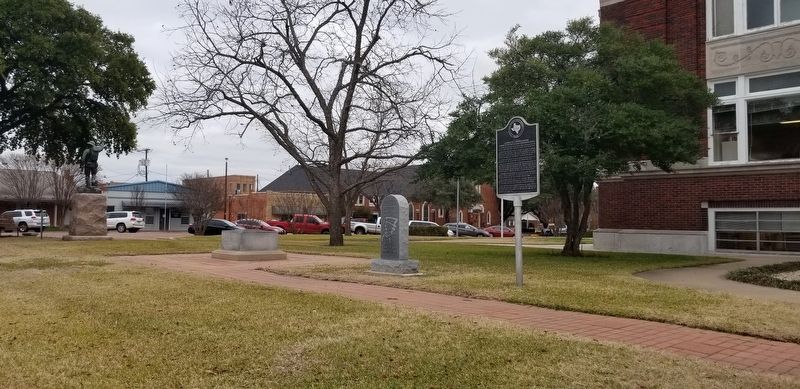 The Limestone County Memorial is the first marker on the left. Click for full size. The Limestone County Memorial is the first marker on the left image. Click for full size.