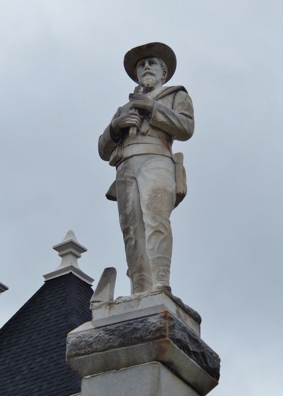Civil War Monument Statue image. Click for full size.