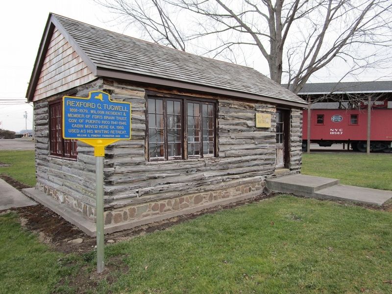 Rexford G. Tugwell Marker & Cabin Retreat image. Click for full size.