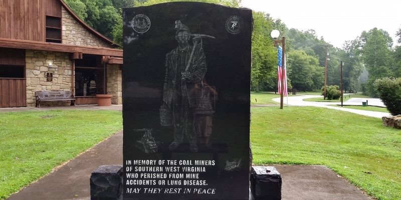 Logan County Coal Miners Memorial. Click for full size. Logan County Coal Miners Memorial image. Click for full size.