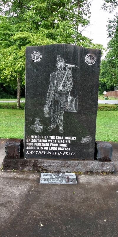 Logan County Coal Miners Memorial. Click for full size. Logan County Coal Miners Memorial image. Click for full size.
