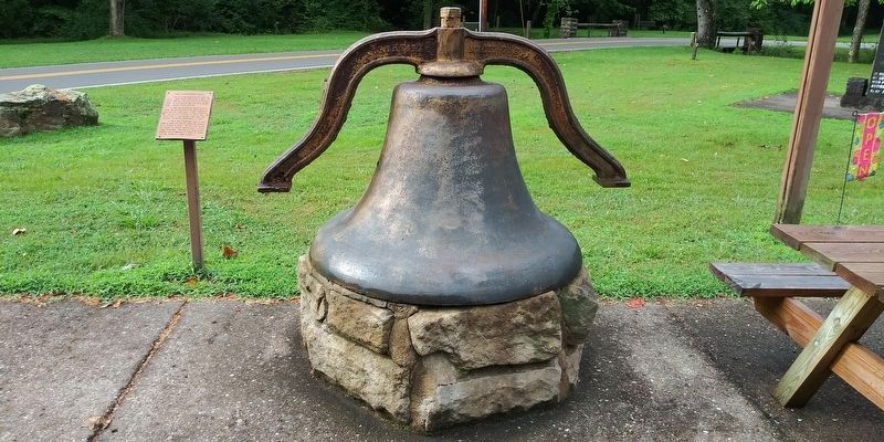 The Courthouse Bell and marker. Click for full size. The Courthouse Bell and marker image. Click for full size.
