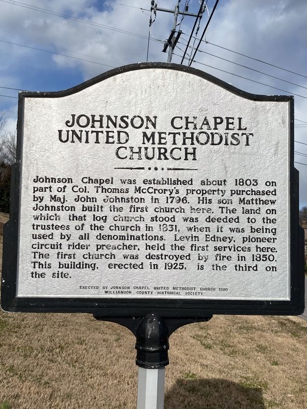 Johnson Chapel United Methodist Church image. Click for full size.