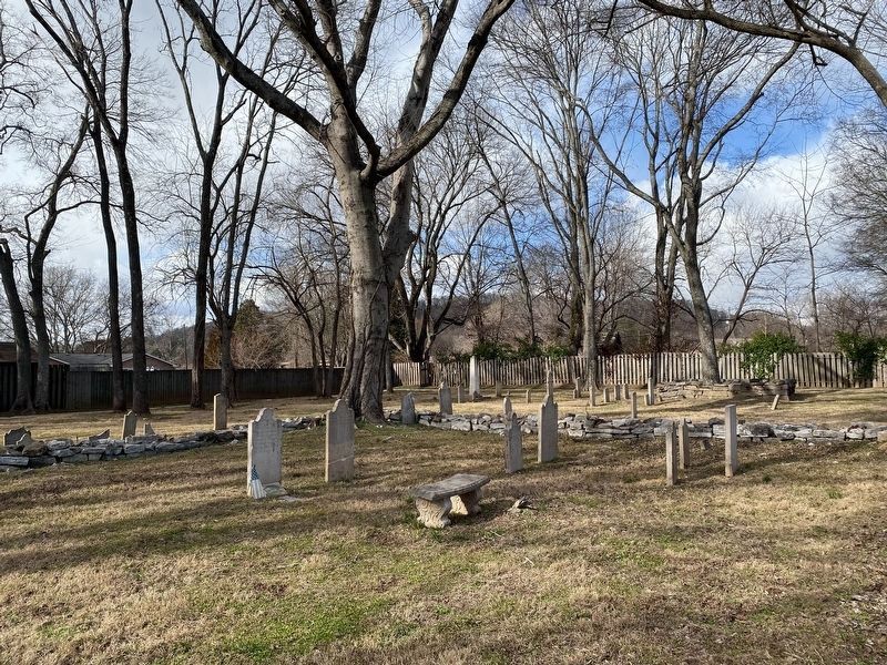 Johnson Chapel United Methodist Church Graveyard image. Click for full size.