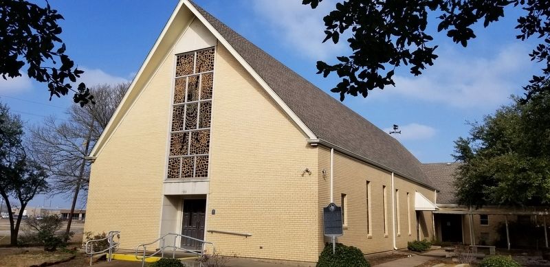 First United Methodist Church of Ferris and Marker. Click for full size. First United Methodist Church of Ferris and Marker image. Click for full size.