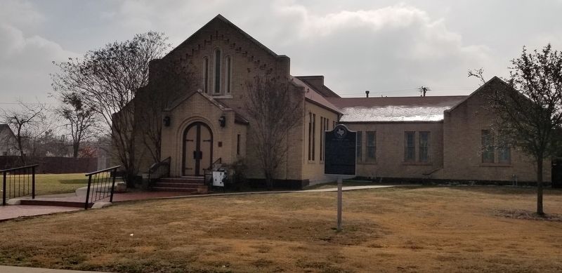 First Christian Church of Palmer and Marker. Click for full size. First Christian Church of Palmer and Marker image. Click for full size.