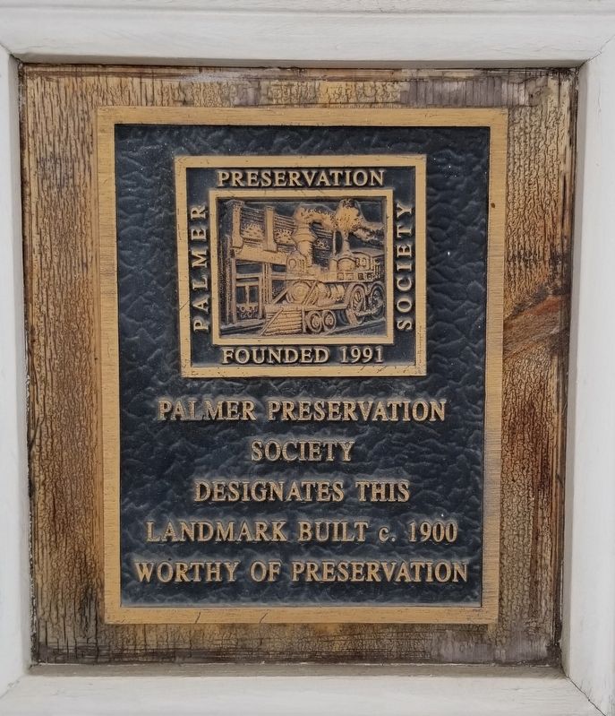 Second Marker on the front of the Church image. Click for full size.