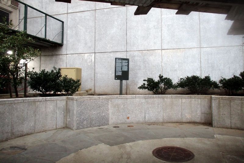 Trygve Lie Plaza marker. Click for full size. Trygve Lie Plaza marker image. Click for full size.
