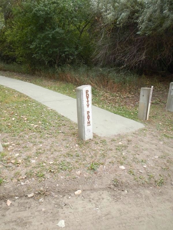 Potty Path. Click for full size. Potty Path image. Click for full size.