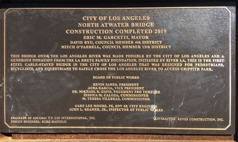 North Atwater Bridge Marker image. Click for full size.