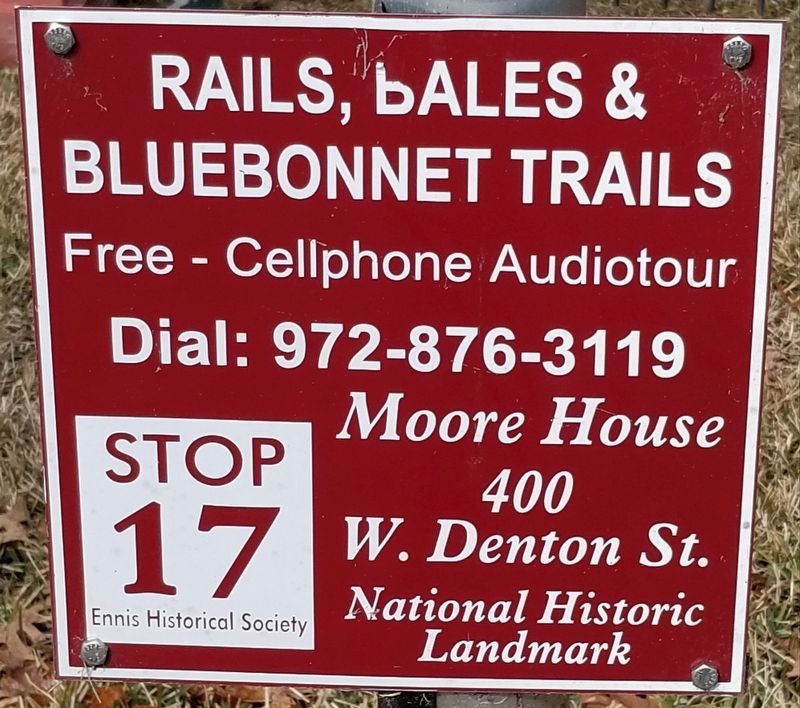 Details about the Moore House on dial up phone number image. Click for full size.