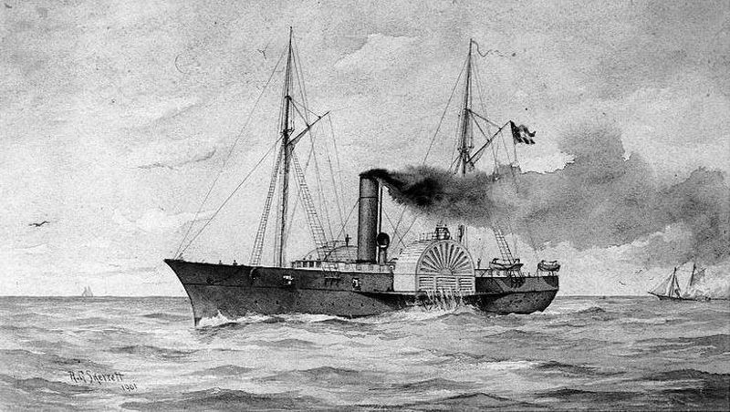 CSS Nashville (1861) image. Click for full size.