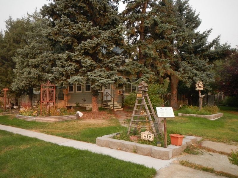 610 North Twelfth Avenue Residence and Marker image. Click for full size.