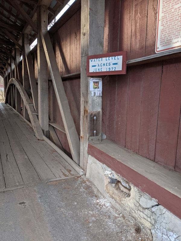 Zook's Mill Bridge Marker image. Click for full size.