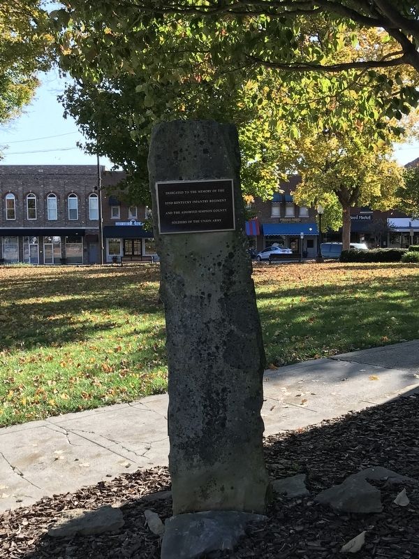 Simpson County Civil War Monument. Click for full size. Simpson County Civil War Monument image. Click for full size.