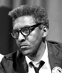 Bayard Rustin. Click for full size. Bayard Rustin image. Click for full size.