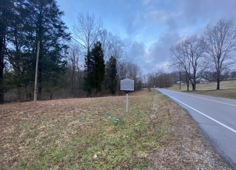 Rucker Cemetery Marker. Click for full size. Rucker Cemetery Marker image. Click for full size.