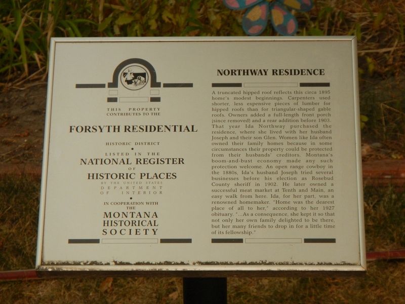 Northway Residence Marker image. Click for full size.